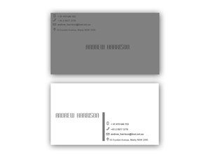 Business Card Design by DESIGN ZONE for this project | Design: #4736945