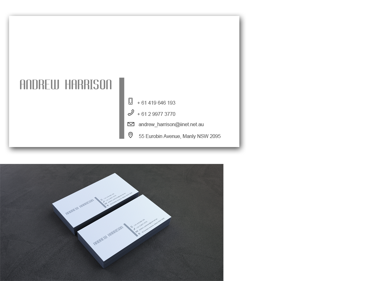 Business Card Design by DESIGN ZONE for this project | Design: #4741968