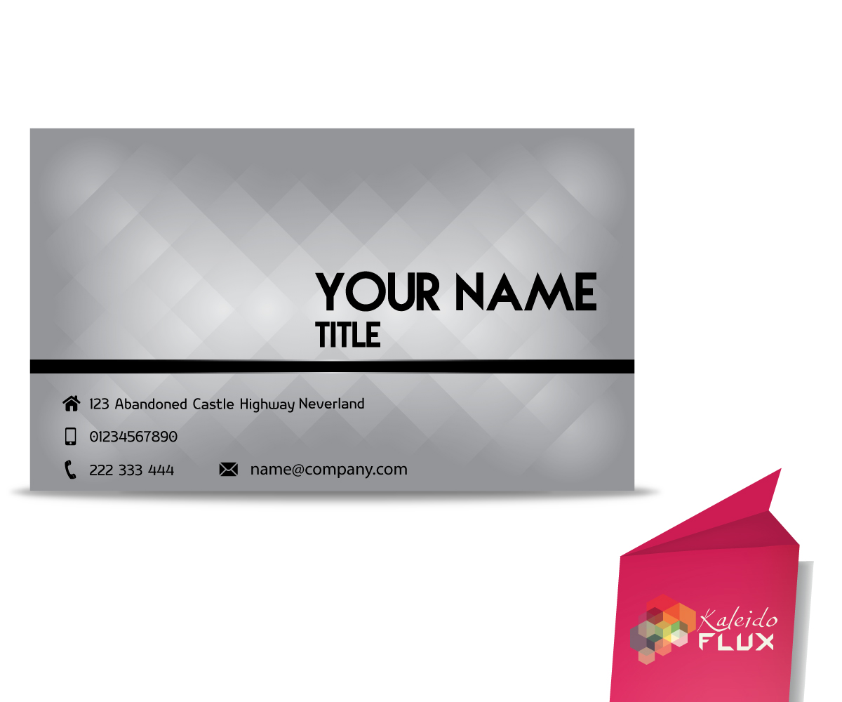 Business Card Design by KaleidoFlux Studio for this project | Design #4733426