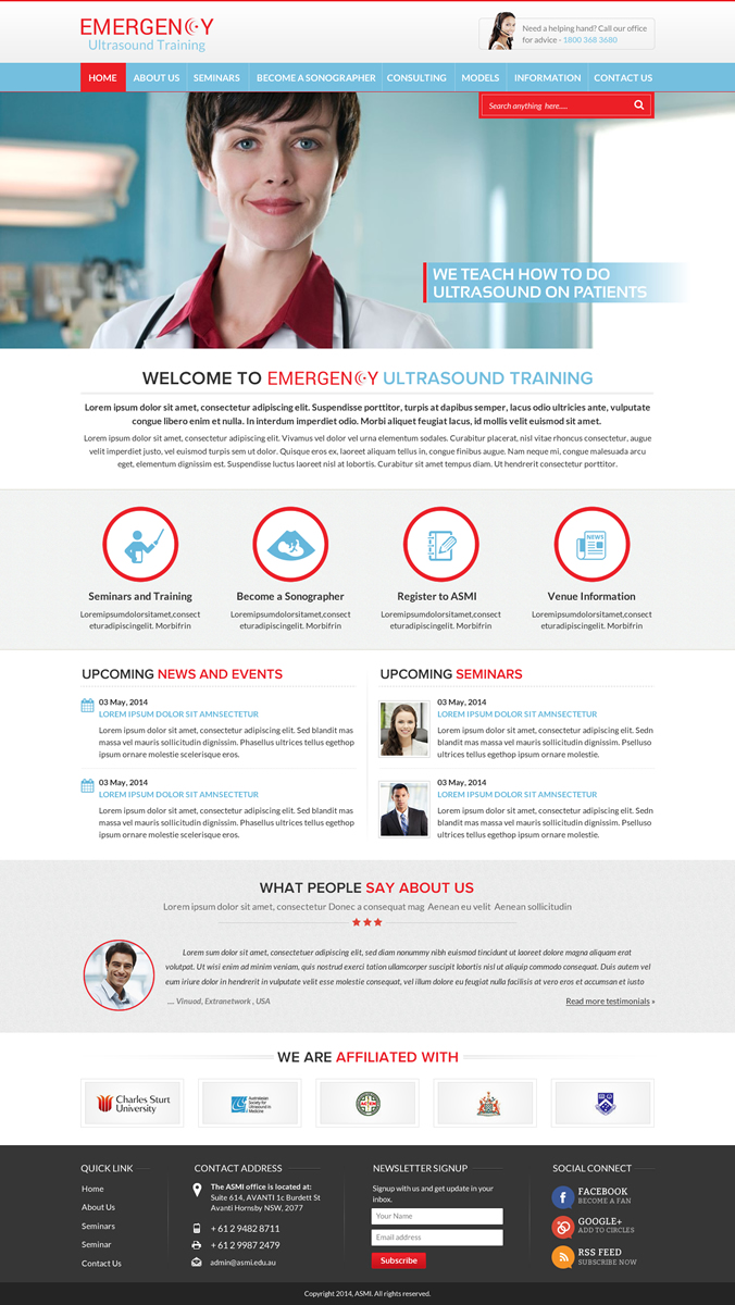 Web Design by Sbss for this project | Design #4710150