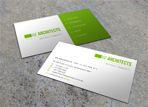 Diseño de Tarjeta de Presentación por Eggo May P para BA Architects | Diseño: #4744529