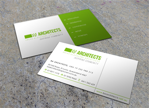 Diseño de Tarjeta de Presentación por Eggo May P para BA Architects | Diseño: #4744574