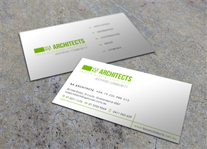 Diseño de Tarjeta de Presentación por Eggo May P para BA Architects | Diseño: #4744590