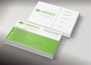 Diseño de Tarjeta de Presentación por Lanka Ama para BA Architects | Diseño: #4743372
