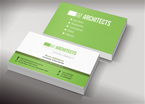 Diseño de Tarjeta de Presentación por Lanka Ama para BA Architects | Diseño: #4743375