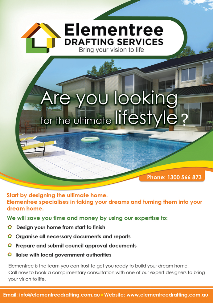 Advertisement Design by shajufreelanceart for Elementree Drafting Services | Design #4720193