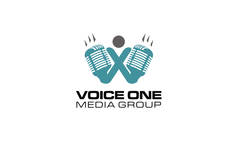 Logo Design by KANZ for Voice One Media Group | Design #1538344