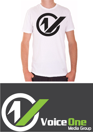 Diseño de Logo por Krow para Voice One Media Group | Diseño: #1620522