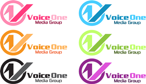 Diseño de Logo por Krow para Voice One Media Group | Diseño: #1627477