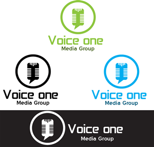 Design de Logo par Krow pour Voice One Media Group | Design #1655842