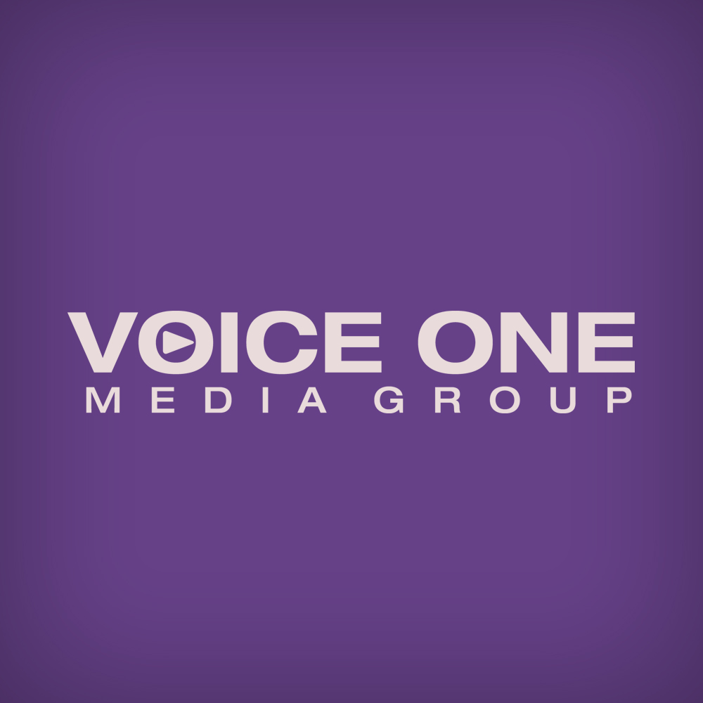 Diseño de Logo por Bonaro Designs para Voice One Media Group | Diseño #1537624