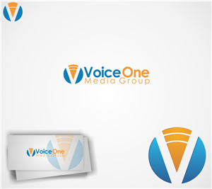 Logo Design by Naavyd for Voice One Media Group | Design: #1492696