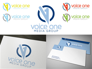 Logo Design by MIM design for Voice One Media Group | Design: #1514987