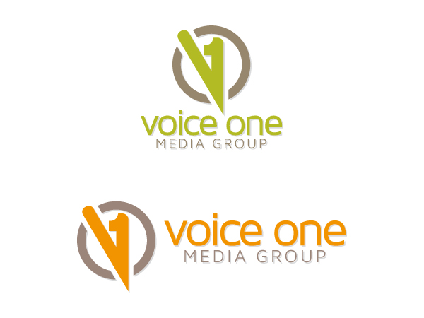 Logo Design by MIM design for Voice One Media Group | Design #1528153