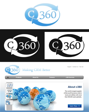 Logo Design by Biker for c360 | Design: #1334243