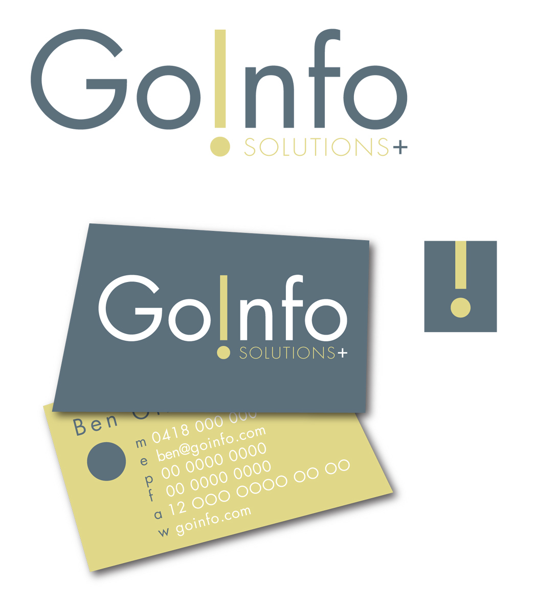 Logo Design by Halfull Media for GoInfo | Design #223943