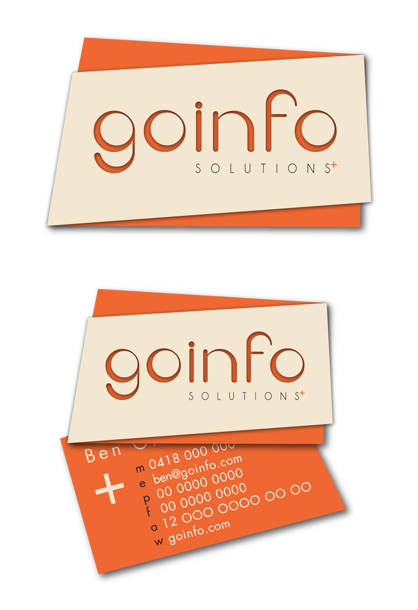 Logo Design by Halfull Media for GoInfo | Design #224998