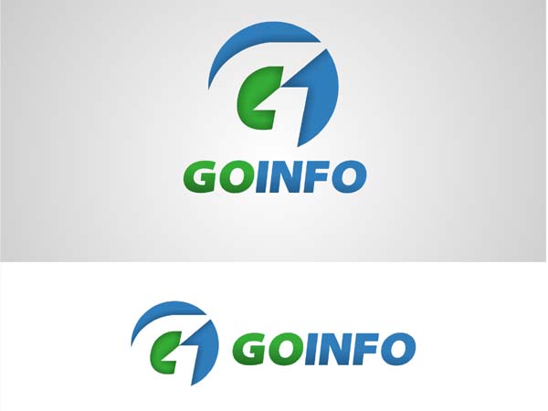 Logo Design by Voltage Gated for GoInfo | Design #223814