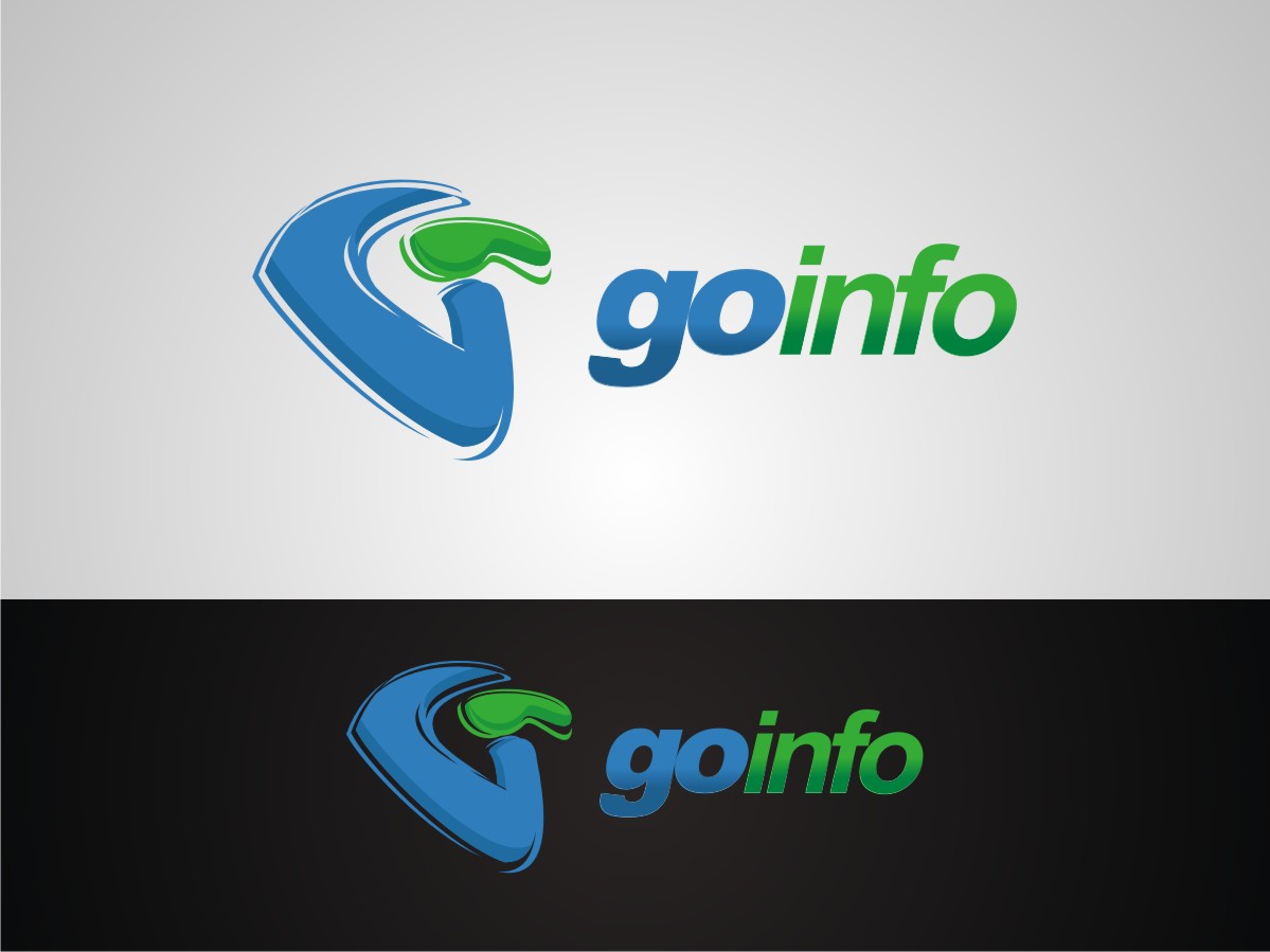Logo Design by Voltage Gated for GoInfo | Design #225064