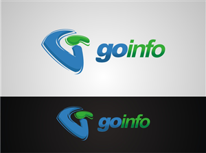 Logo Design by Voltage Gated for GoInfo | Design: #225064