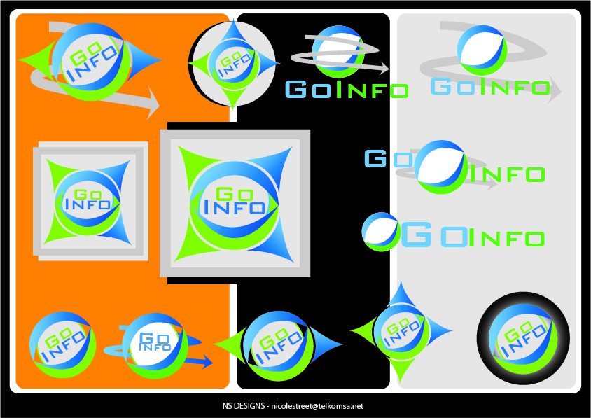 Logo Design by NSDesigns for GoInfo | Design #231653