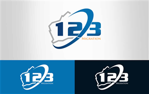Logo Design by LOgo_M@niac for 123 Migration Pty Ltd | Design: #4713656