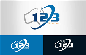 Logo Design by LOgo_M@niac for 123 Migration Pty Ltd | Design: #4713662