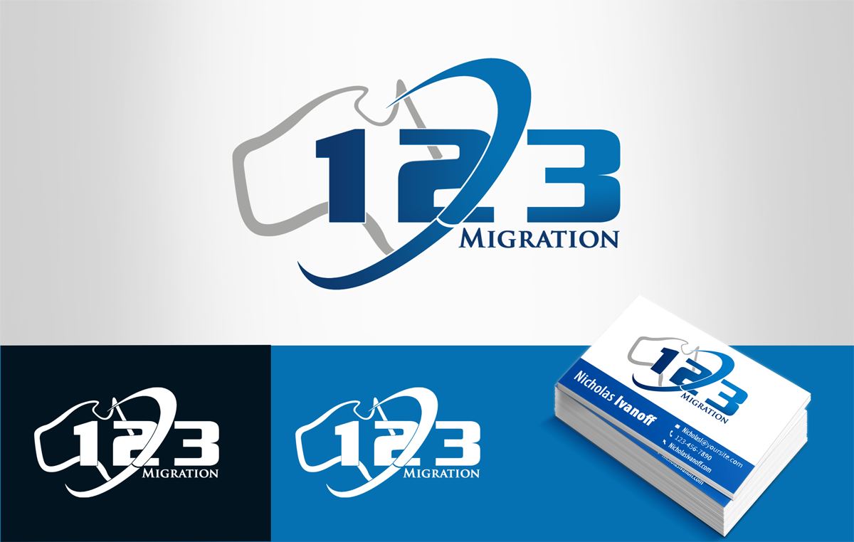 Logo-Design von LOgo_M@niac für 123 Migration Pty Ltd | Design #4736988