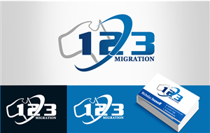 Logo Design by LOgo_M@niac for 123 Migration Pty Ltd | Design: #4736991