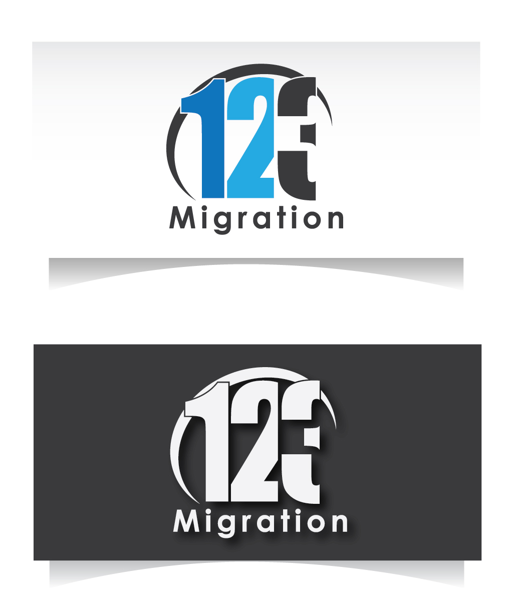 Logo Design by @gus for 123 Migration Pty Ltd | Design #4699096