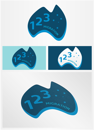 Logo Design by artsterdam for 123 Migration Pty Ltd | Design: #4729352