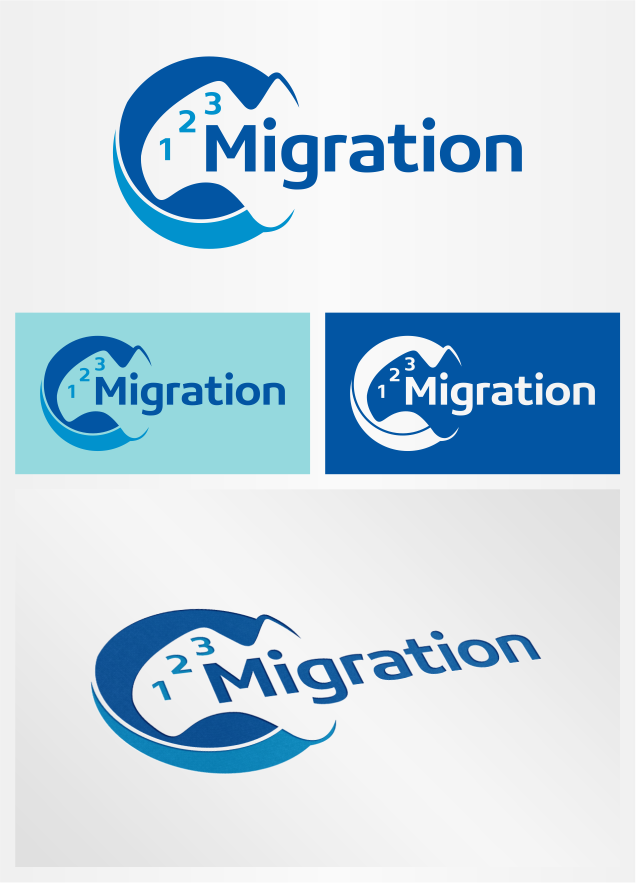 Logo Design by artsterdam for 123 Migration Pty Ltd | Design #4729356