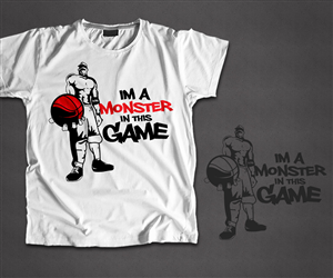 T-shirt Design by Hartawan® for Love Of Basketball | Design: #4738443