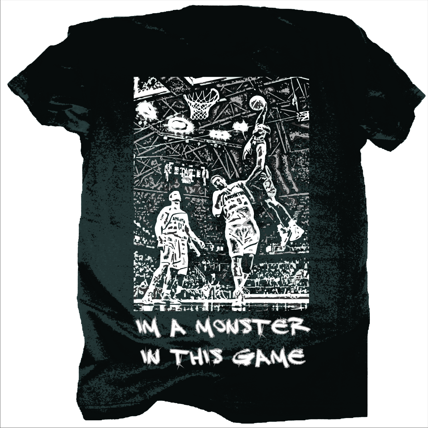 T-shirt Design by BiGdesigneR for Love Of Basketball | Design #4745482