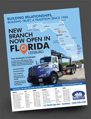 8.5 x 11 full color ad for Local Trade Magazine in FL | Werbe-Design von rkailas