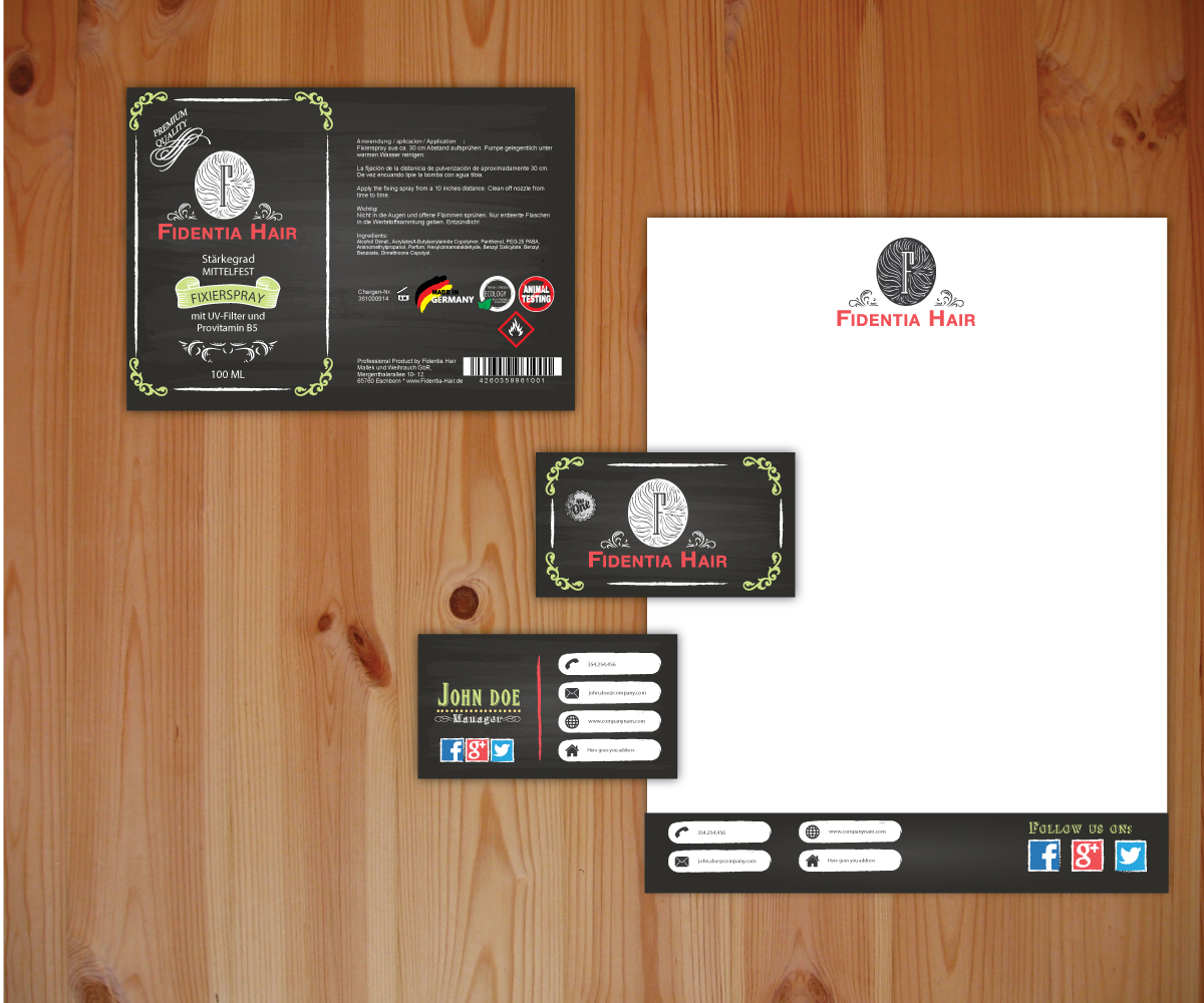 Schreibwaren-Design von eayeri für Mallek und Weihrauch GbR | Design #4799483