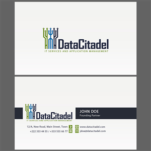 Business Card Design by albuscorvina for Data Citadel, LLC | Design: #4778686