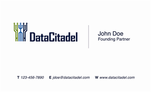 Business Card Design by MinYan for Data Citadel, LLC | Design: #4778579