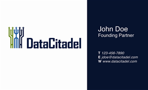 Business Card Design by MinYan for Data Citadel, LLC | Design: #4785868