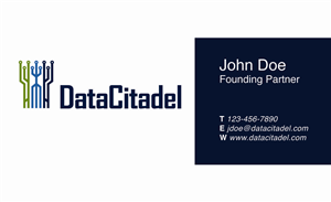 Business Card Design by MinYan for Data Citadel, LLC | Design: #4785873