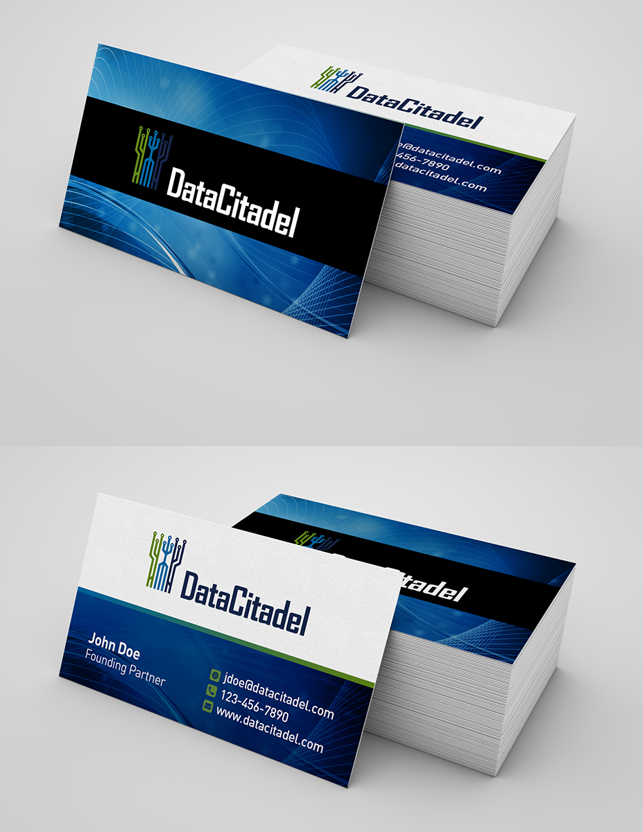 Business Card Design by laxman2creative for Data Citadel, LLC | Design #4783889
