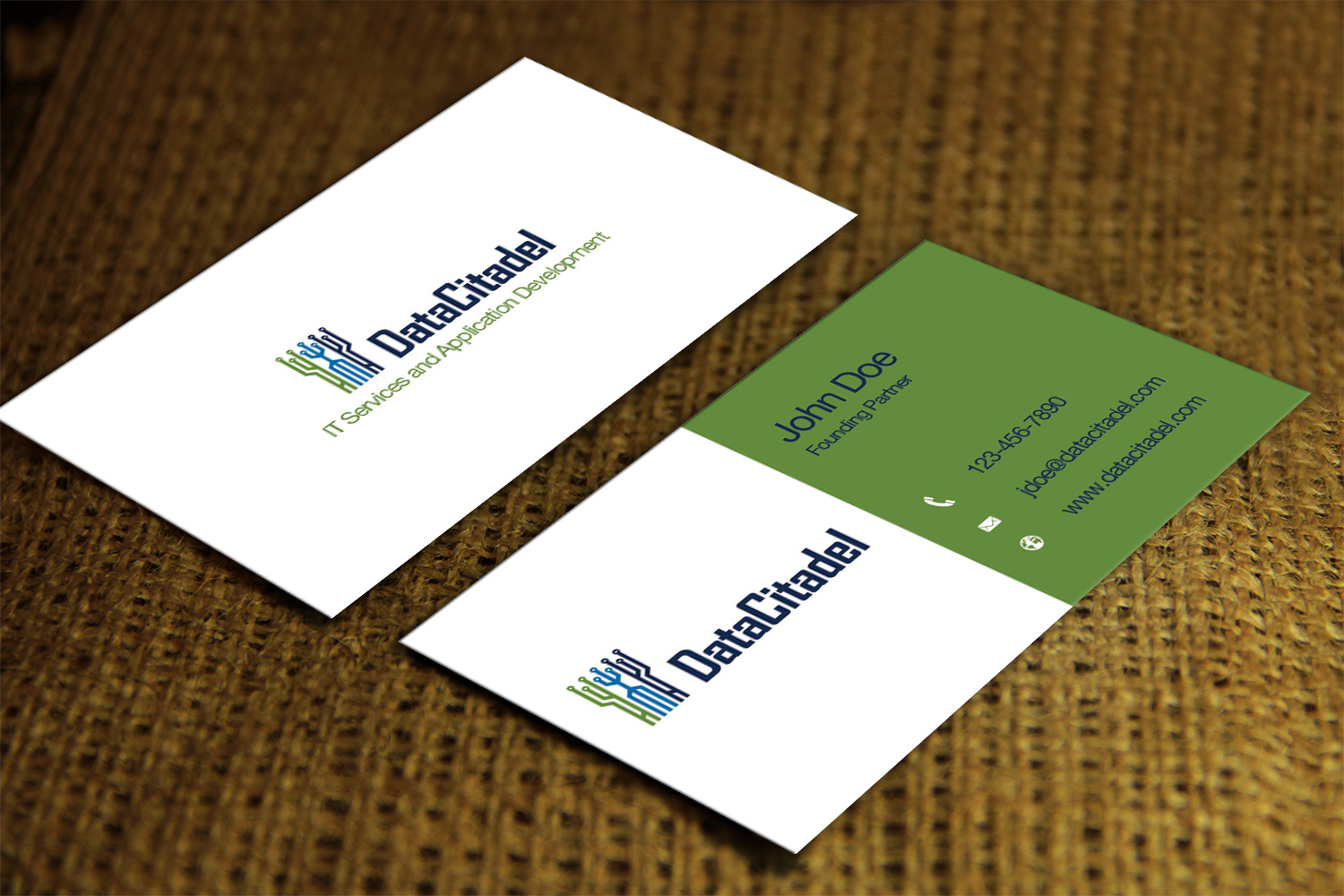 Business Card Design by Lanka Ama for Data Citadel, LLC | Design #4779029