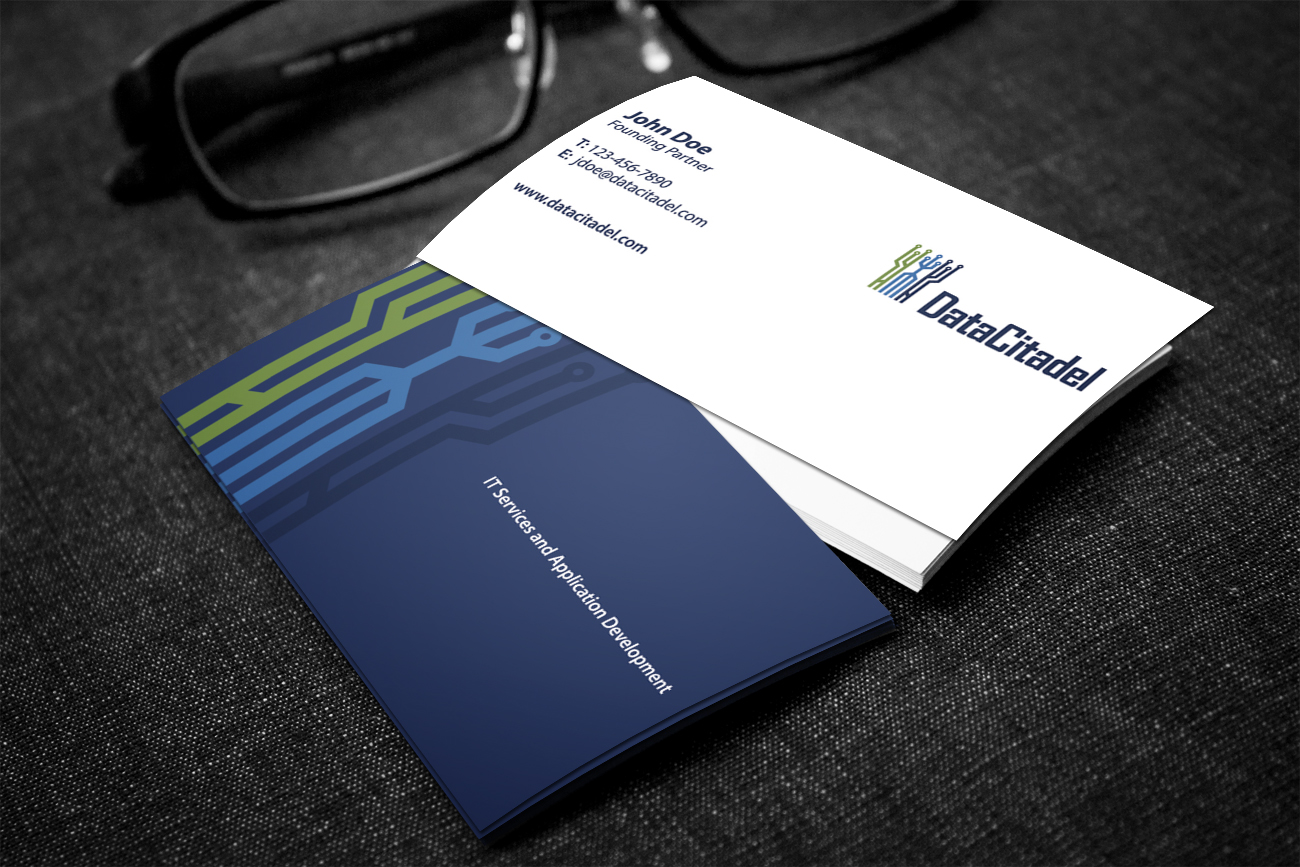 Business Card Design by Stylez Designz for Data Citadel, LLC | Design #4781449