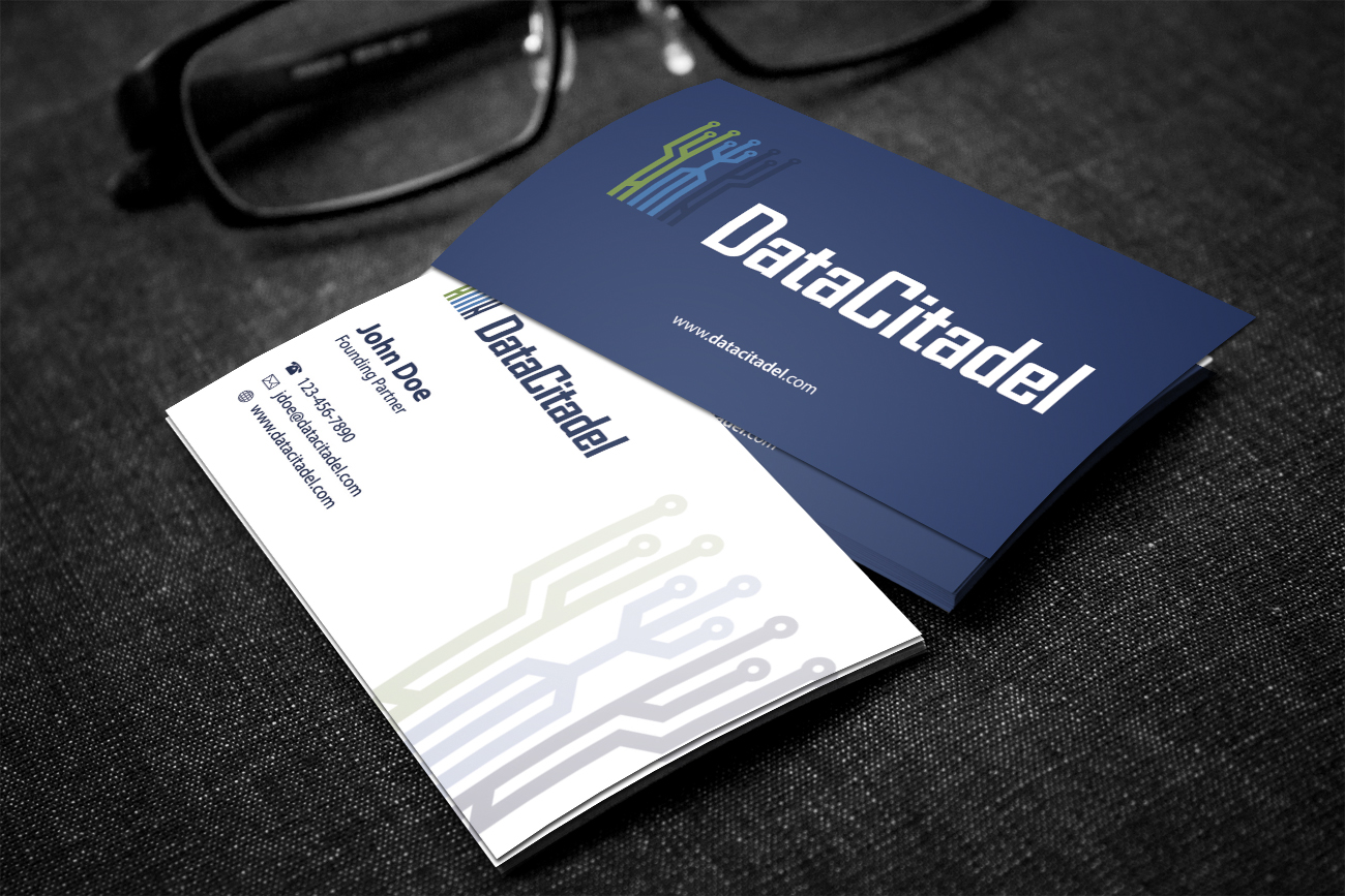 Diseño de Tarjeta de Presentación por Stylez Designz para Data Citadel, LLC | Diseño #4784118