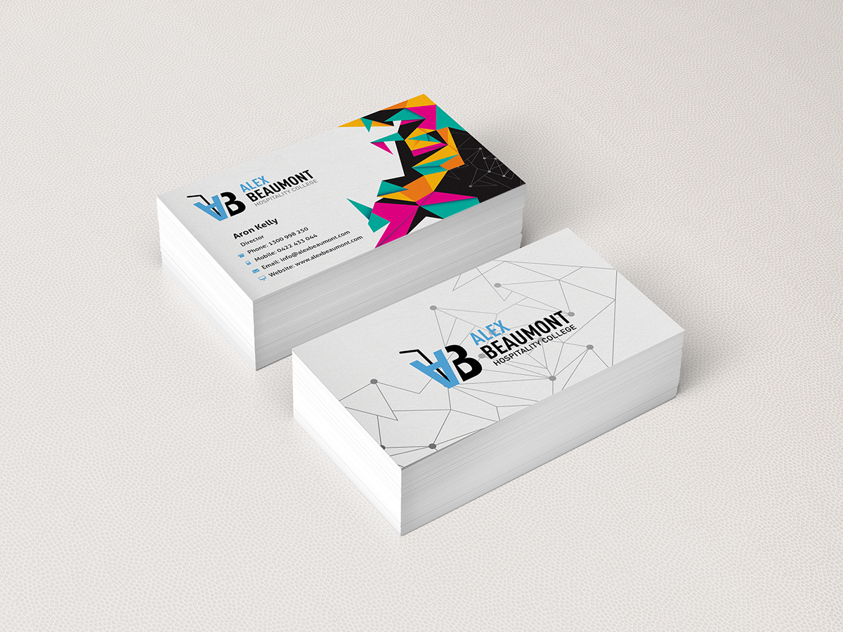 Design de Carte de Visite par Primer pour Alex Beaumont Hospitality College | Design #1683061
