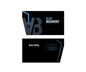 Business Card Design by GliderGraphx for Alex Beaumont Hospitality College | Design: #1341658