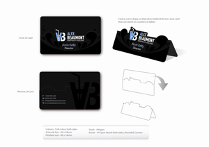 Diseño de Tarjeta de Presentación por JMD para Alex Beaumont Hospitality College | Diseño: #1345615