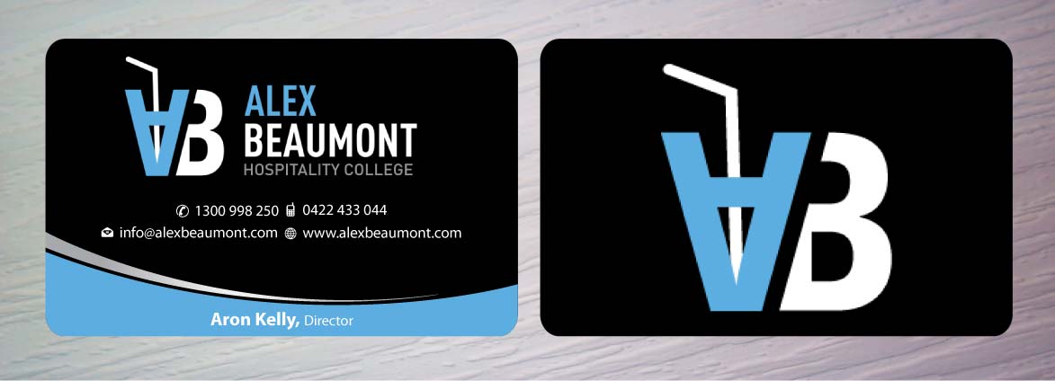 Visitenkarten-Design von Sbss für Alex Beaumont Hospitality College | Design #1337664