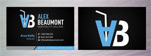 Visitenkarten-Design von Sbss für Alex Beaumont Hospitality College | Design: #1337675