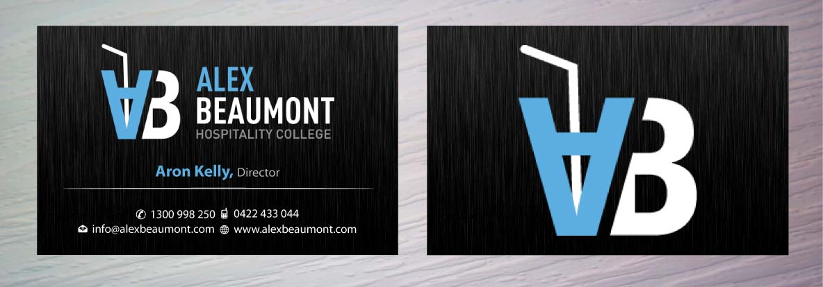 Visitenkarten-Design von Sbss für Alex Beaumont Hospitality College | Design #1337679